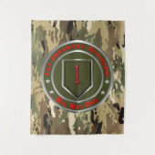 1e infanteriedivisie wandkleed (Voorkant)