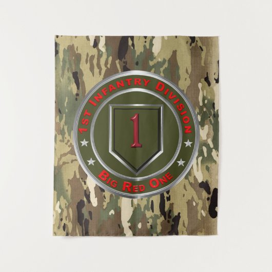 1e infanteriedivisie wandkleed (Voorkant)