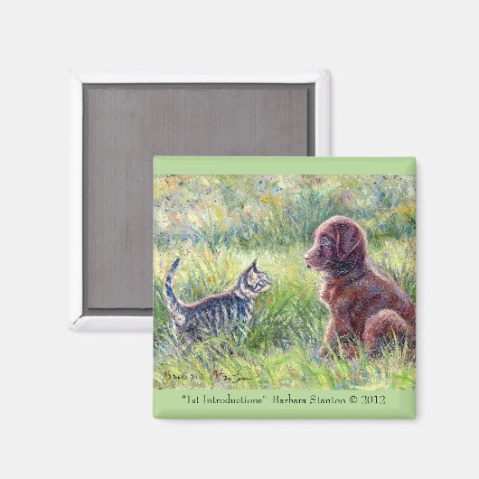 "1e Introducties" Magneet (Voorkant / Achterkant)