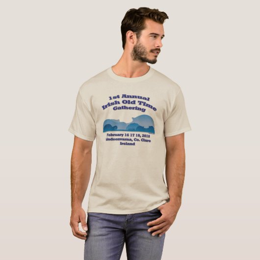 1e jaarlijkse oude tijdverzameling t-shirt (Voorkant volledig)