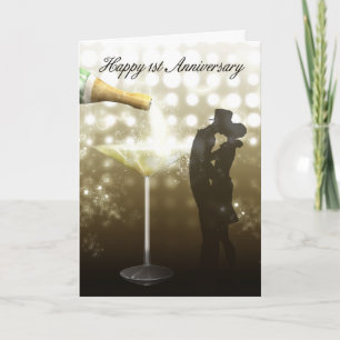 1e Jubileum - Champagne Kaart