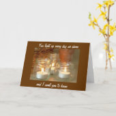 1e JUBILEUM LOVE U MEER ELKE DAG Kaart (Gele Bloem)