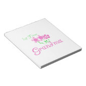 1e keer Grootmaroze bloemen cadeautjes Notitieblok (Schuin)