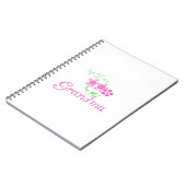 1e keer Grootmaroze bloemen cadeautjes Notitieboek (Linkerzijde)