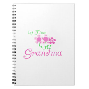 1e keer Grootmaroze bloemen cadeautjes Notitieboek