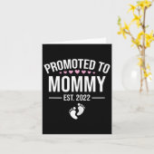 1e keer moeder geschat 2022 Nieuwe eerste moeder 2 Kaart (Gele Bloem)