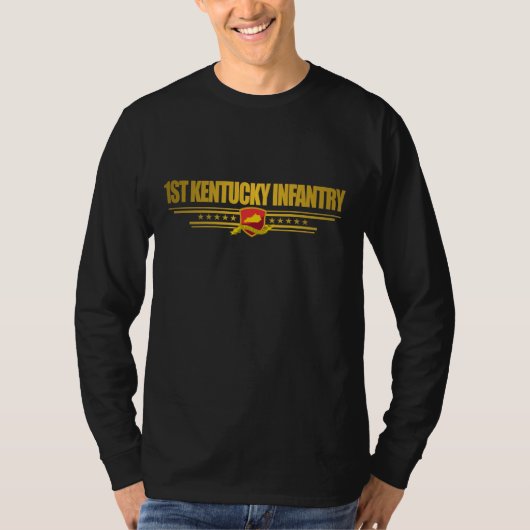 1e Kentucky Infantertry Apparel T-shirt (Voorkant)