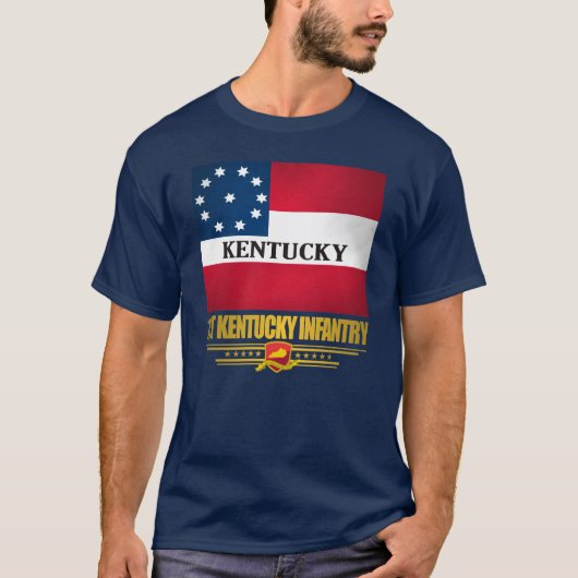 1e Kentucky Infantertry Apparel T-shirt (Voorkant)