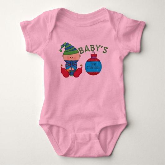 1e Kerst Elf Tshirts en geschenken (Voorkant)