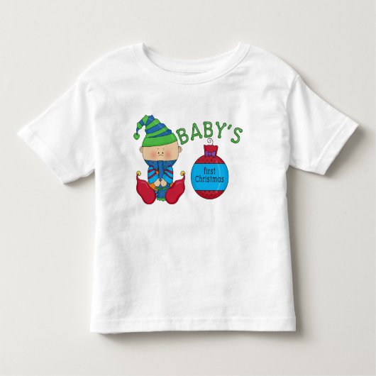 1e Kerst Elf Tshirts en geschenken (Voorkant)
