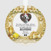 1e kerst Paws & Presents Eerste kerst Ornament (achterkant)