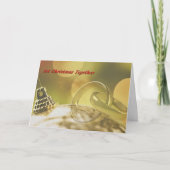 1e kerst samen feestdagen kaart (Voorkant)