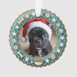1e kerstmis 2-zijden Paw-liday Magic Ornament