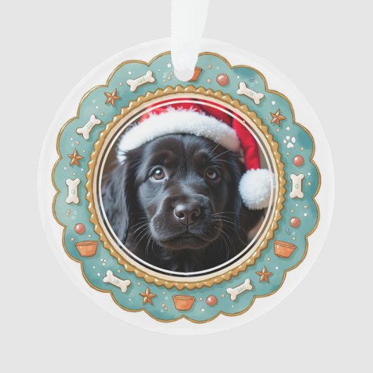 1e kerstmis 2-zijdig Thuis voor de Feestdagen Ornament (voorkant)