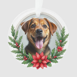 1e kerstmis 2-zijdig Thuis voor de Feestdagen Ornament