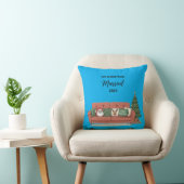 1e Kerstmis Getrouwd 2025 | Cute Cozy Couch Nieuwg Kussen (Stoel)