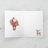 1e Kerstmis in New Home Feestdagen Kaart (Binnen)