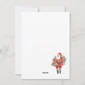 1e Kerstmis in New Home Feestdagenkaart (Achterkant)