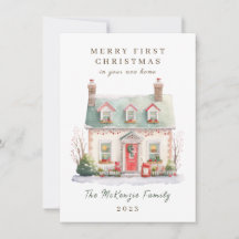 1e Kerstmis in New Home