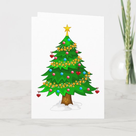 1e Kerstmis Personaliseer de naam van de baby Sint Feestdagen Kaart (Achterkant)