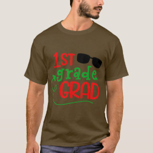 1e klas afstudeerder Basic Donker T-shirt