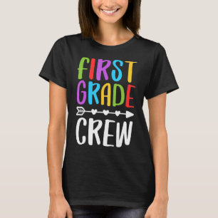 1e klas bemanning 1e klas leraar student t-shirt