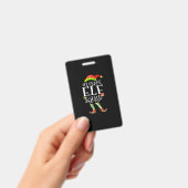 1e klas Elf Squad Funny elementaire lerarenopleidi Badge (Handheld)