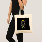 1e klas Elf Squad Grappige Elementaire Leraar Xmas Tote Bag (Voorkant (product))