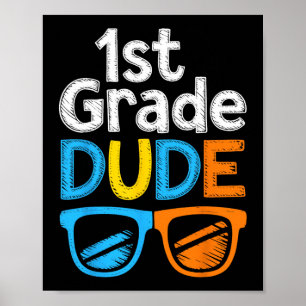 1e klas gast eerste klas kerel terug naar school v poster