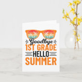 1e klas Hallo Zomer 3 Kaart (Gele Bloem)