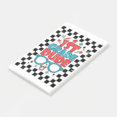 1e klas kerel terug naar school eerste klas studen post-it® notes (Schuin)