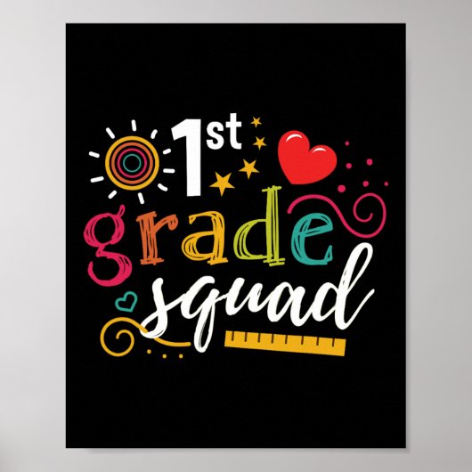 1e klas kladder-leraar poster (Voorkant)