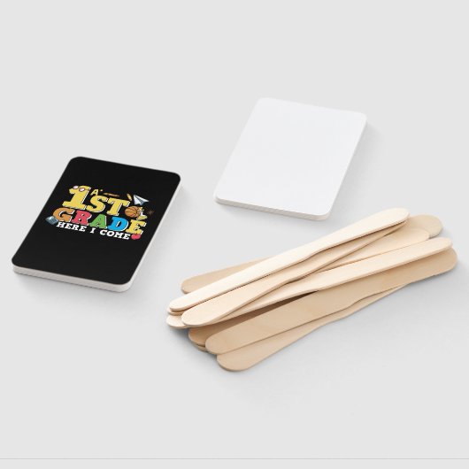 1e klas leraar eerste klas hier kom ik handwaaier (Niet-gemonteerd)