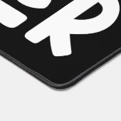 1e klas leraar typografie ontwerp op maat bureaumat (Hoek)