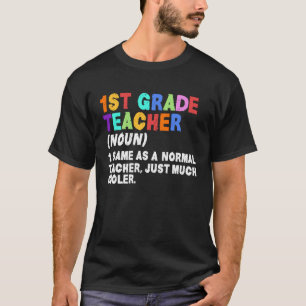 1e klas leraar zelfstandig naamwoord instructeur e t-shirt