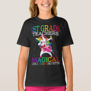 1e klas leraren magisch als een eenhoorn t-shirt