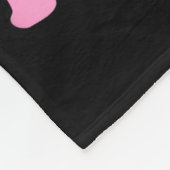 1e klas meisjes coquette boog terug naar school ee fleece deken (Hoek)