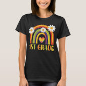1e klas regenboog terug naar school leraar t-shirt (Voorkant)