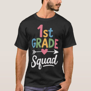 1e klas squad Firsteacher studenten team Backo Sch T-shirt
