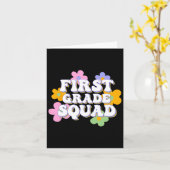 1e klas squad team terug naar school leraren studi kaart (Gele Bloem)