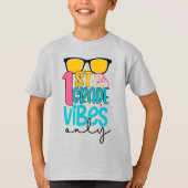 1e klas Vibes Alleen terug naar school T-shirt (Voorkant)