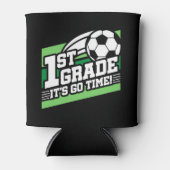 1e klas voetbal Football eerste dag terug naar sch Blikjeskoeler (Voorkant)