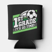 1e klas voetbal Football eerste dag terug naar sch Blikjeskoeler (Achterkant)