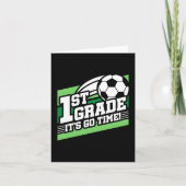 1e klas voetbal Football eerste dag terug naar sch Kaart (Voorkant)