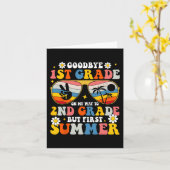 1e klas welkom bij 2e maar zomer eerst kaart (Gele Bloem)