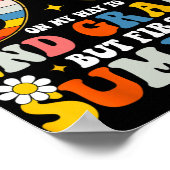 1e klas welkom bij 2e maar zomer eerst poster (Hoek)