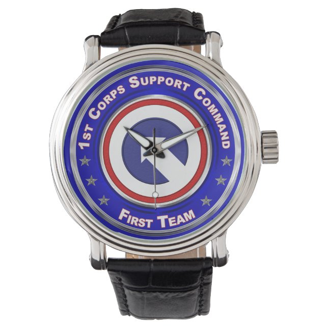 1e Legerkorps Ondersteuningscommando Horloge (Voorkant)
