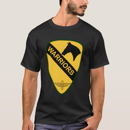 1e Luchtcavaleriebrigade T-shirt (Voorkant)