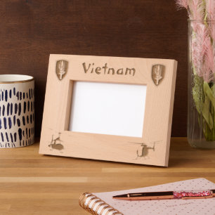 1e Luchtvaart Vietnam Gegraveerde Lijstjes