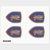 1e Luchtvaartbrigade Rechthoekige Sticker (Vel)